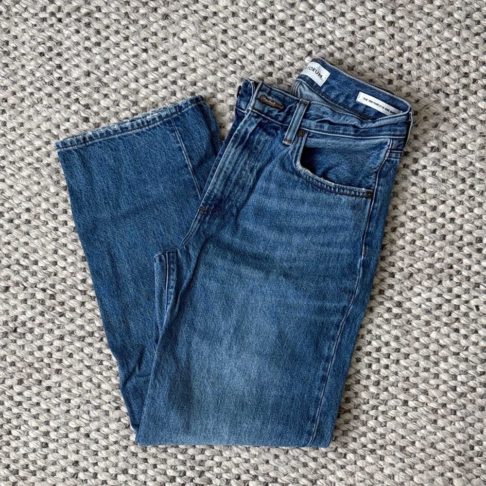Denim forum Marlo high rise baggy